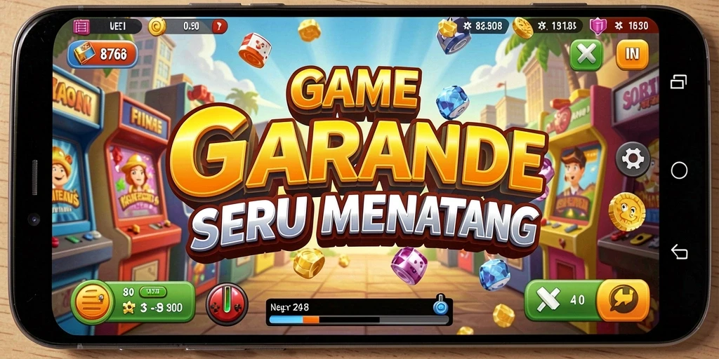 Tampilan gameplay yang seru dan menantang dari 8768.