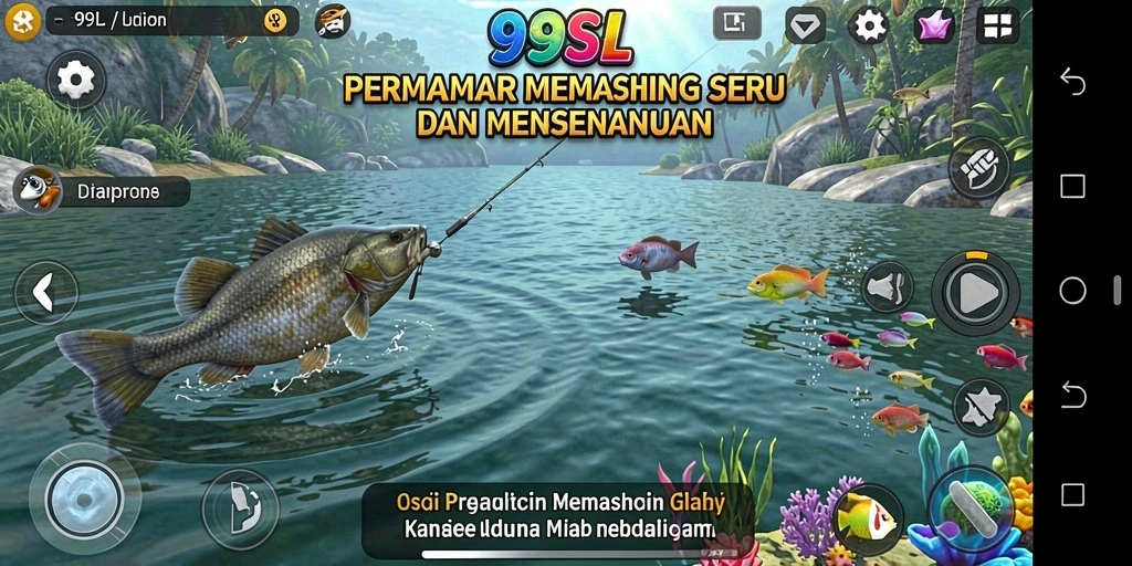 Tangkapan ikan yang besar dan grafis menawan dalam 99SL.