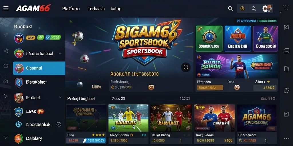 Tampilan menarik dari tampilan taruhan AGAM66 yang mendebarkan.