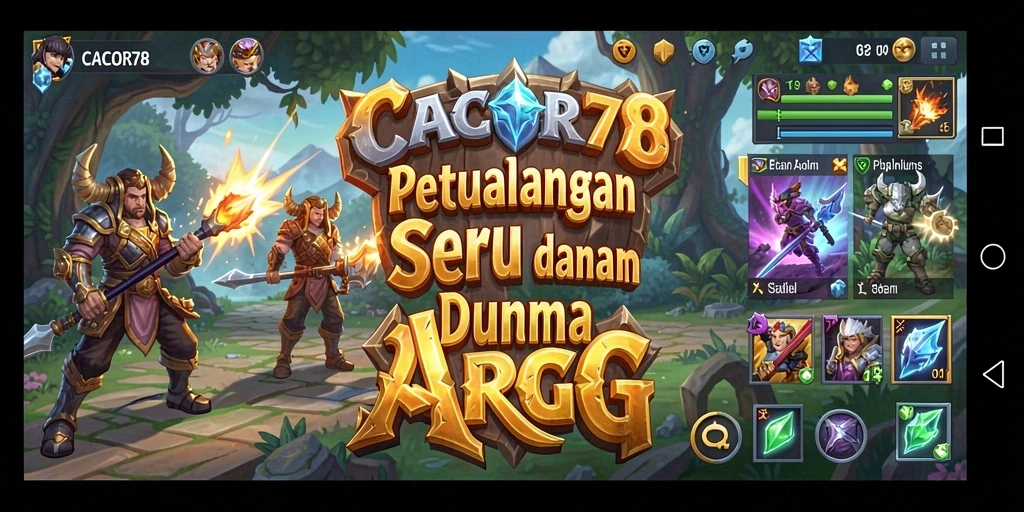 Screenshot gameplay <strong>CACOR78</strong> memperlihatkan aksi pertempuran yang mendebarkan.