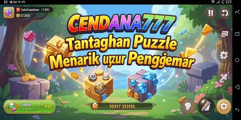 Tampilan gameplay CENDANA777 yang menantang dan menarik.