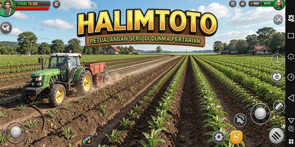 Tampilan menarik dari gameplay HALIMTOTO yang penuh warna dan interaktif.