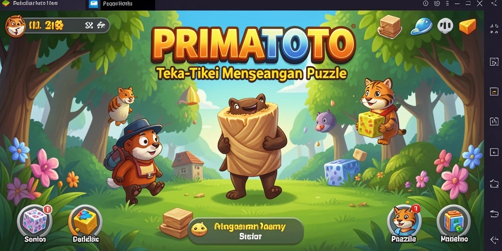 Tangkapan layar gameplay PRIMATOTO yang menarik dan penuh tantangan.