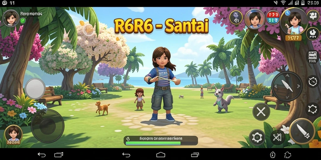 Gameplay <strong>R6R6</strong> yang penuh warna dan menarik.