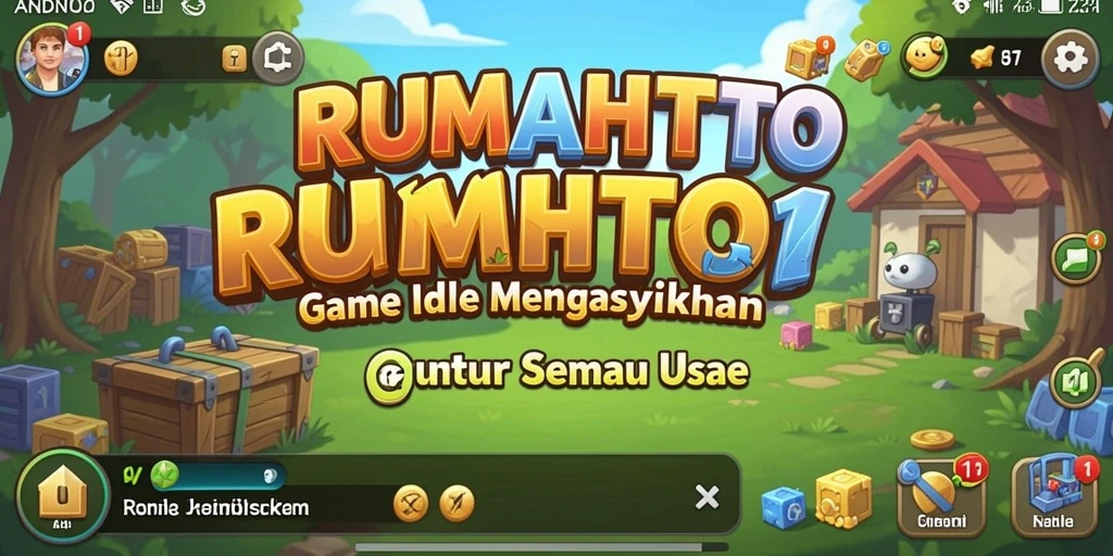 Tampilan gameplay RUMAHTOTO yang mengasyikkan dan penuh warna.