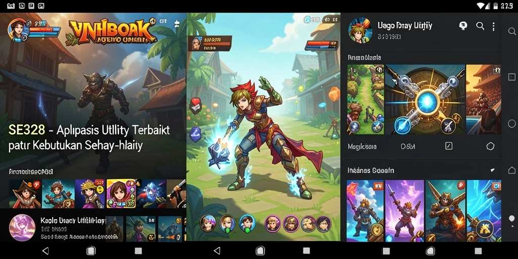 Screenshot utama SE328 menampilkan antarmuka aplikasi Utility yang ramah pengguna.