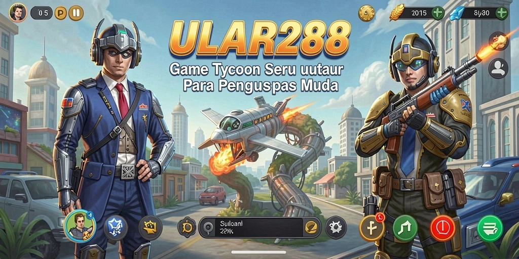 Tampilan gameplay ULAR288 yang menegangkan dan menantang.