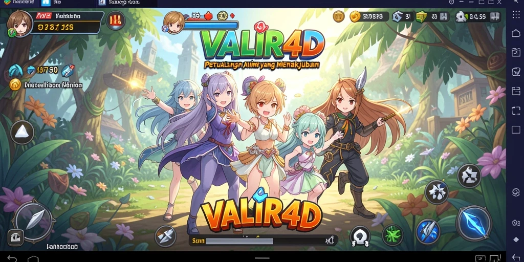 Menampilkan gameplay seru dan karakter ikonik dari VALIR4D.