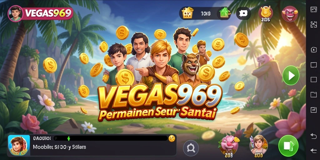 Tampilan menarik dari gameplay seru VEGAS969.