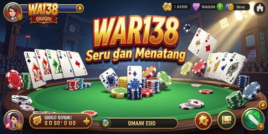 Gameplay seru dari WAR138 yang menampilkan aksi QiuQiu.